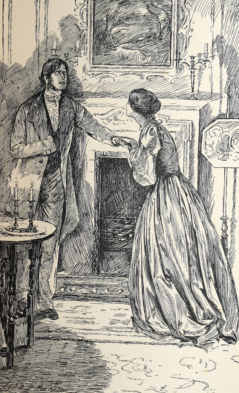 1900 Rare Book - Jane Eyre by Charlotte Brontë, Illustrated by John H. Bacon