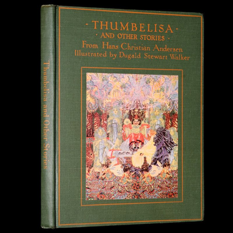 1923 Rare Book - Thumbelisa and Other Stories Illustrated by Dugald S. Walker