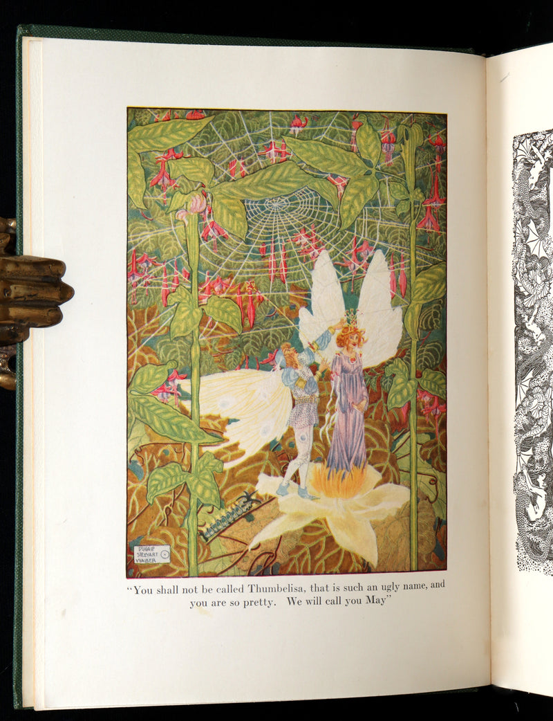 1923 Rare Book - Thumbelisa and Other Stories Illustrated by Dugald S. Walker