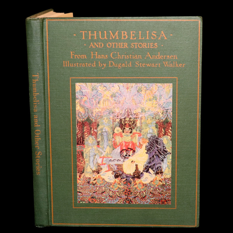 1923 Rare Book - Thumbelisa and Other Stories Illustrated by Dugald S. Walker