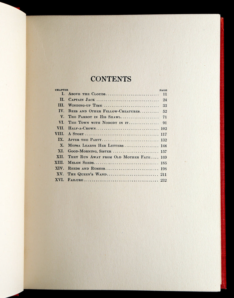 1910 Rare Book - Mopsa the Fairy by Jean Ingelow, Illustrated by Maria L. Kirk