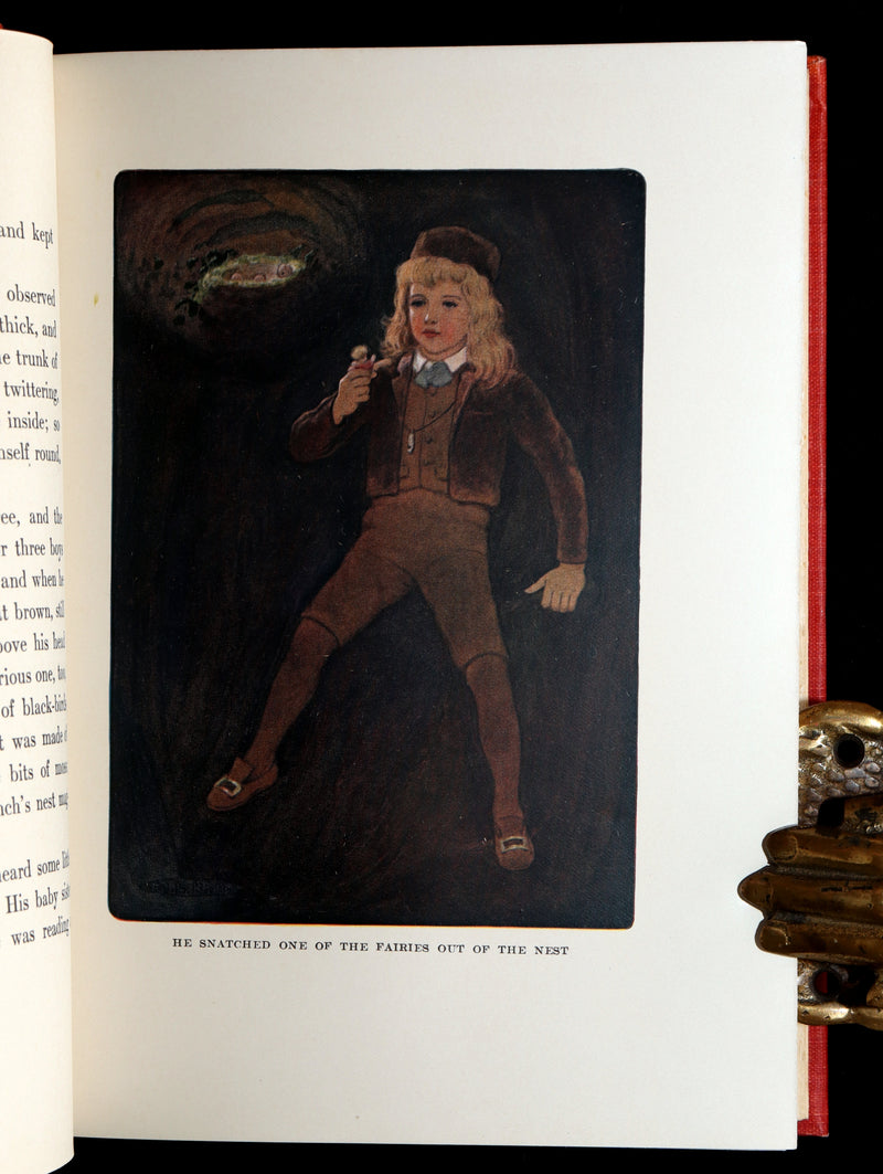 1910 Rare Book - Mopsa the Fairy by Jean Ingelow, Illustrated by Maria L. Kirk