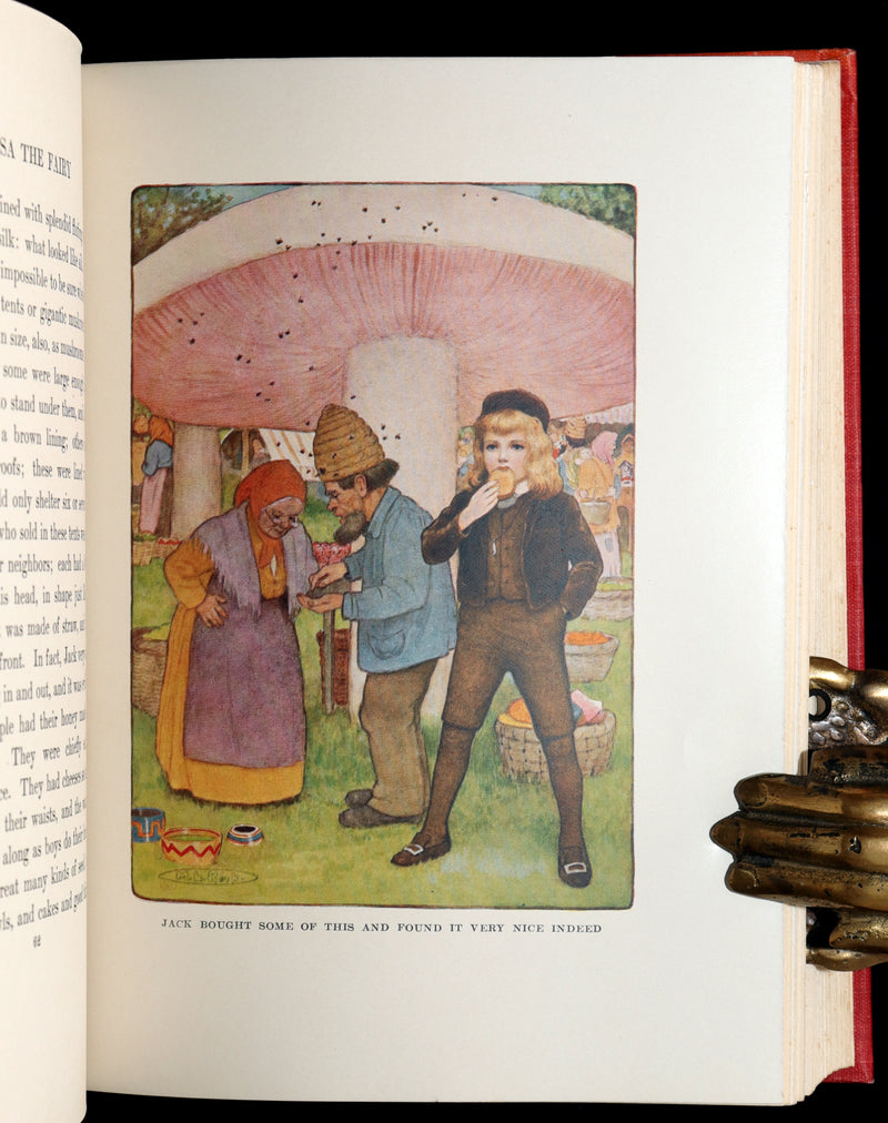 1910 Rare Book - Mopsa the Fairy by Jean Ingelow, Illustrated by Maria L. Kirk