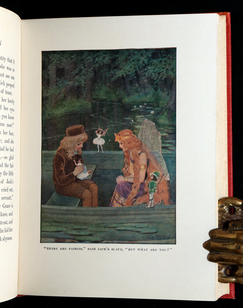 1910 Rare Book - Mopsa the Fairy by Jean Ingelow, Illustrated by Maria L. Kirk