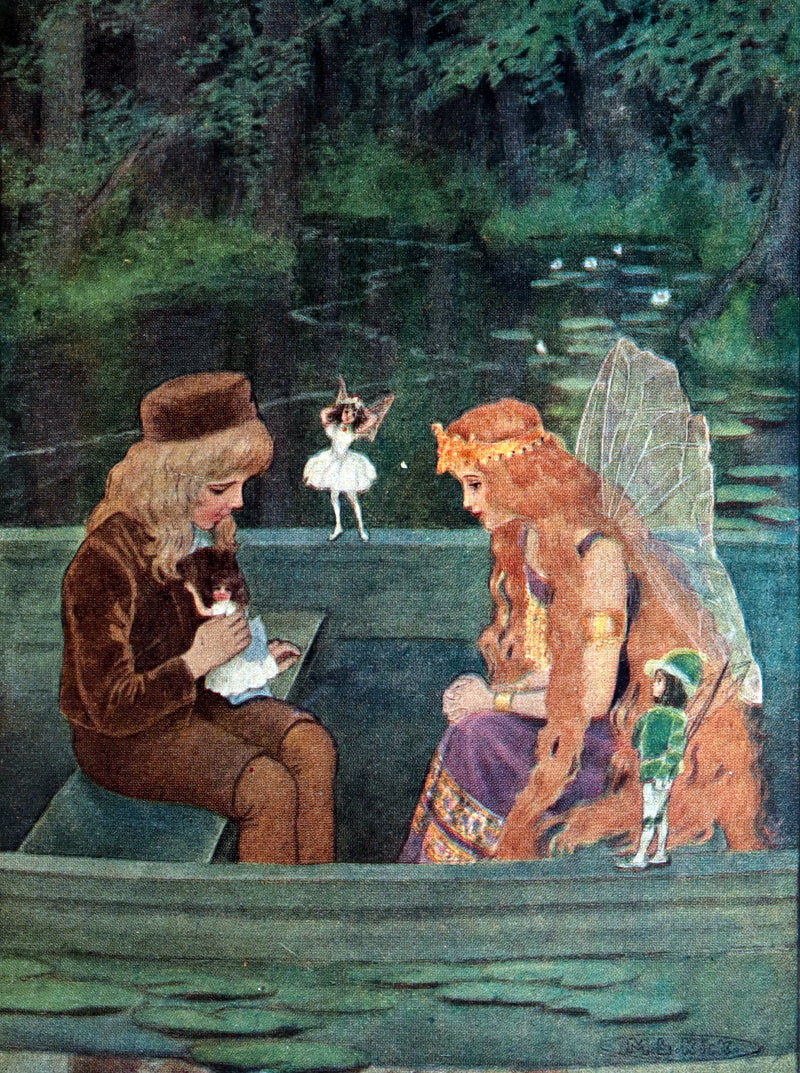 1910 Rare Book - Mopsa the Fairy by Jean Ingelow, Illustrated by Maria L. Kirk