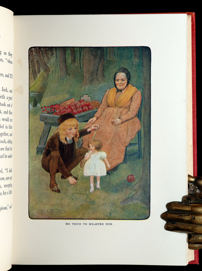 1910 Rare Book - Mopsa the Fairy by Jean Ingelow, Illustrated by Maria L. Kirk