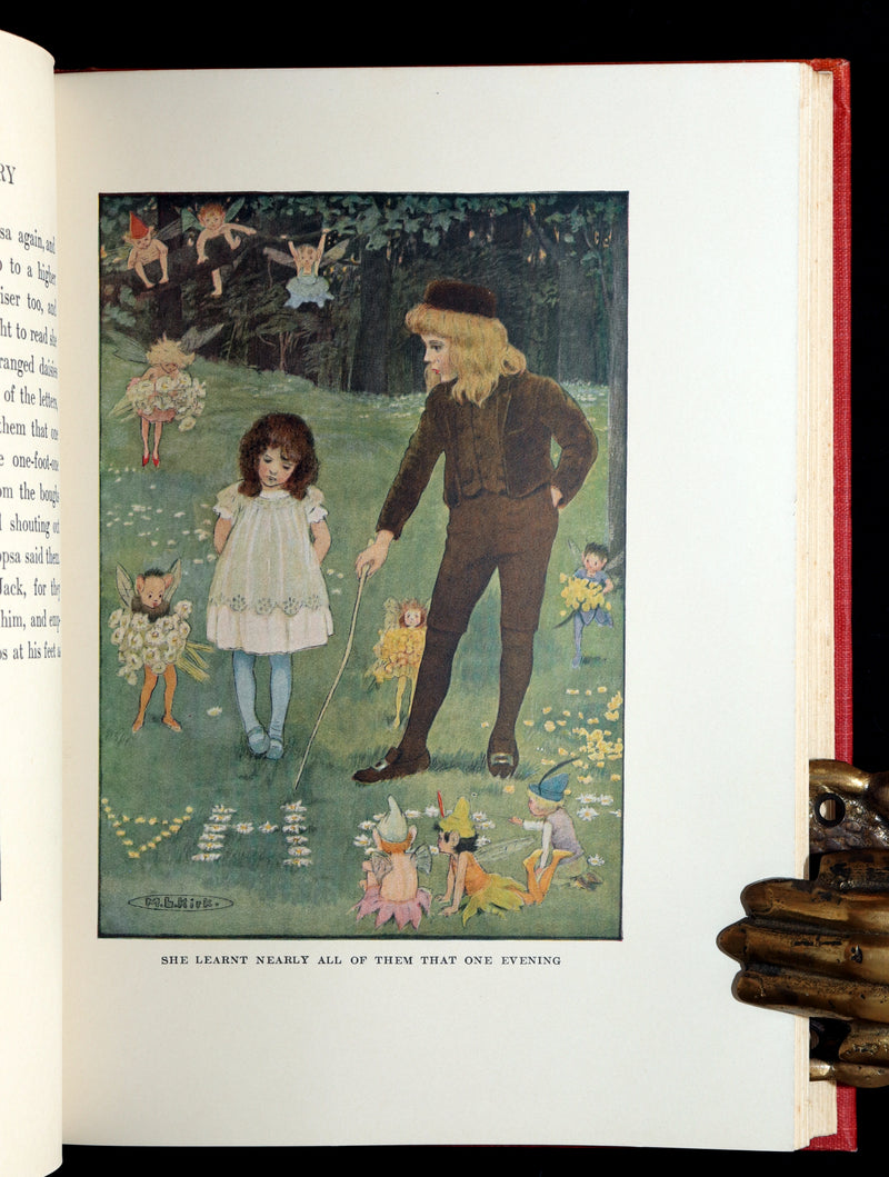 1910 Rare Book - Mopsa the Fairy by Jean Ingelow, Illustrated by Maria L. Kirk
