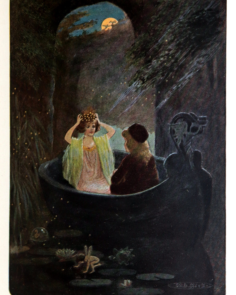 1910 Rare Book - Mopsa the Fairy by Jean Ingelow, Illustrated by Maria L. Kirk