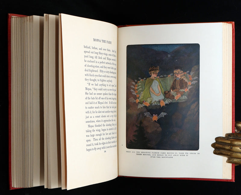 1910 Rare Book - Mopsa the Fairy by Jean Ingelow, Illustrated by Maria L. Kirk