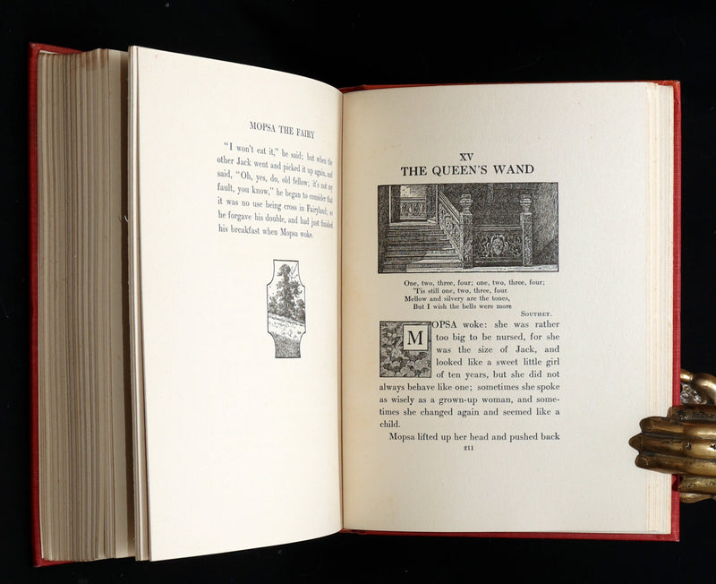 1910 Rare Book - Mopsa the Fairy by Jean Ingelow, Illustrated by Maria L. Kirk