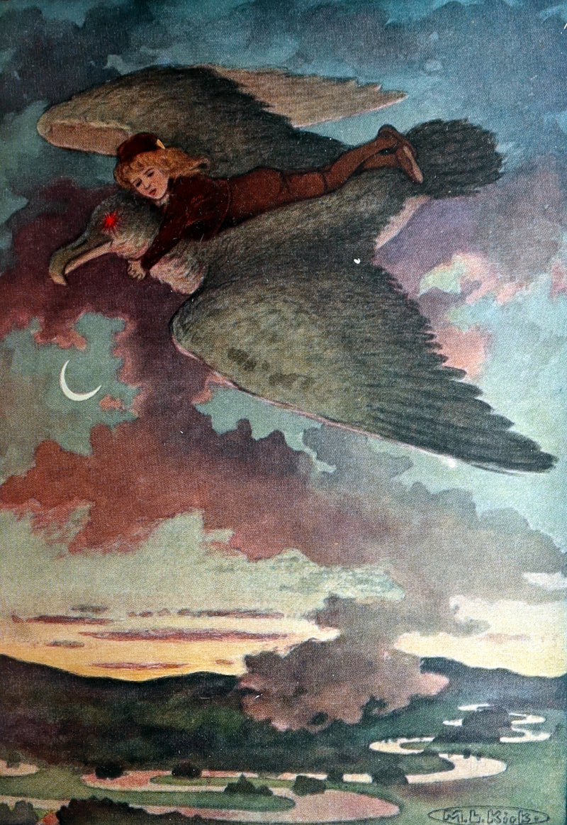 1910 Rare Book - Mopsa the Fairy by Jean Ingelow, Illustrated by Maria L. Kirk