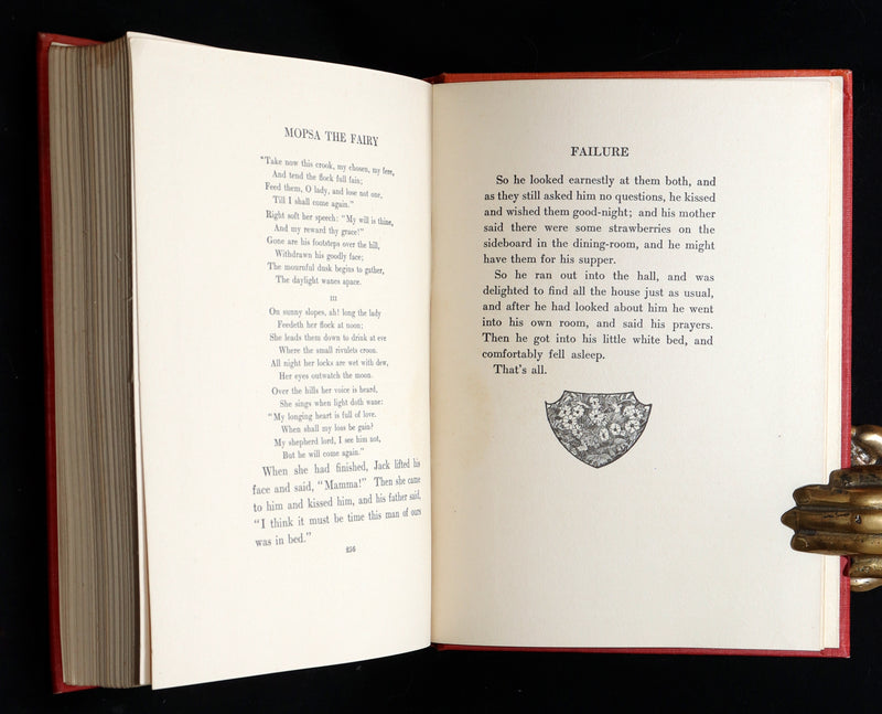 1910 Rare Book - Mopsa the Fairy by Jean Ingelow, Illustrated by Maria L. Kirk