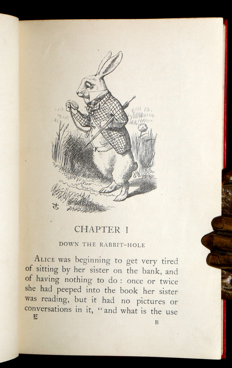 1909 Rare Miniature Edition - Alice's Adventures in Wonderland by Lewis Carroll
