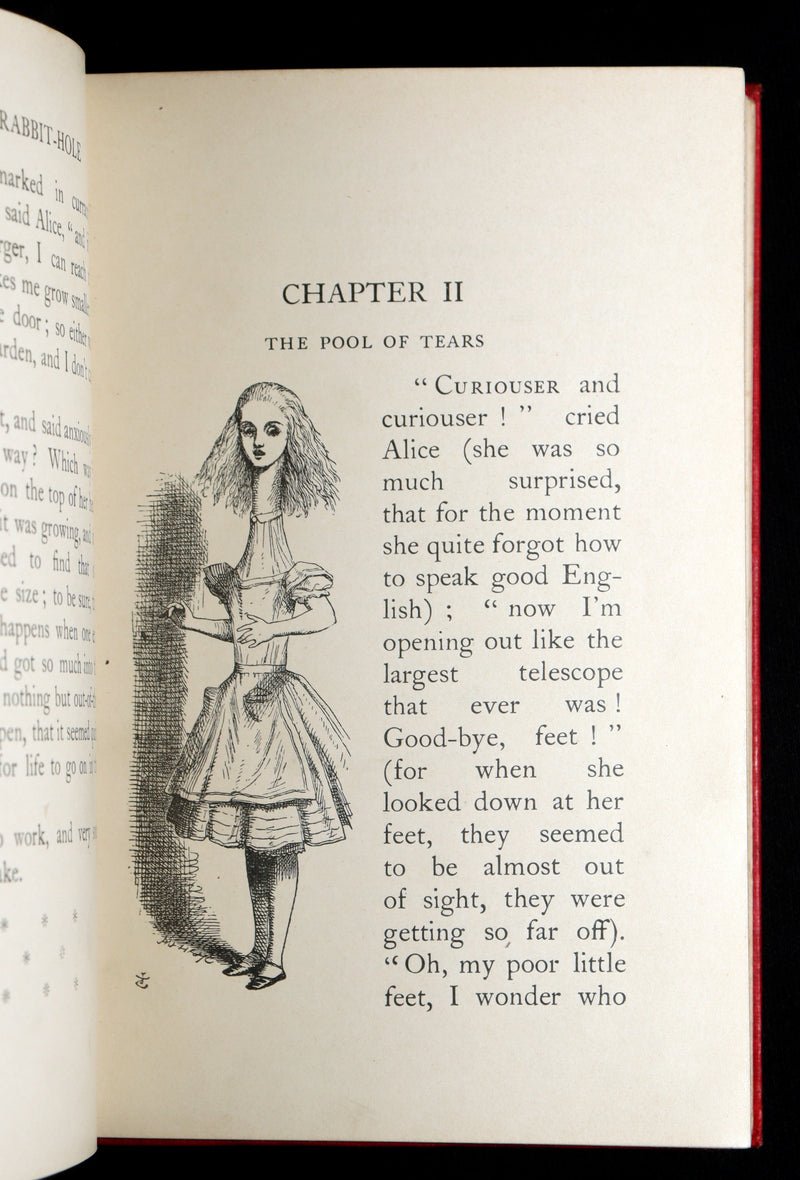 1909 Rare Miniature Edition - Alice's Adventures in Wonderland by Lewis Carroll