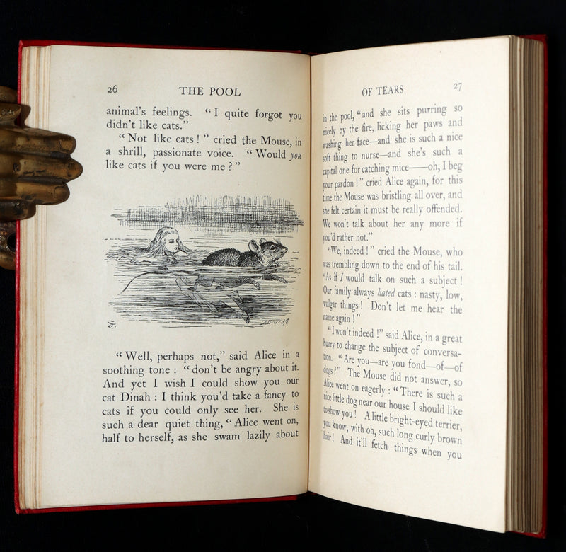 1909 Rare Miniature Edition - Alice's Adventures in Wonderland by Lewis Carroll