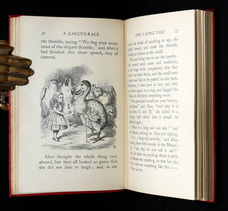 1909 Rare Miniature Edition - Alice's Adventures in Wonderland by Lewis Carroll