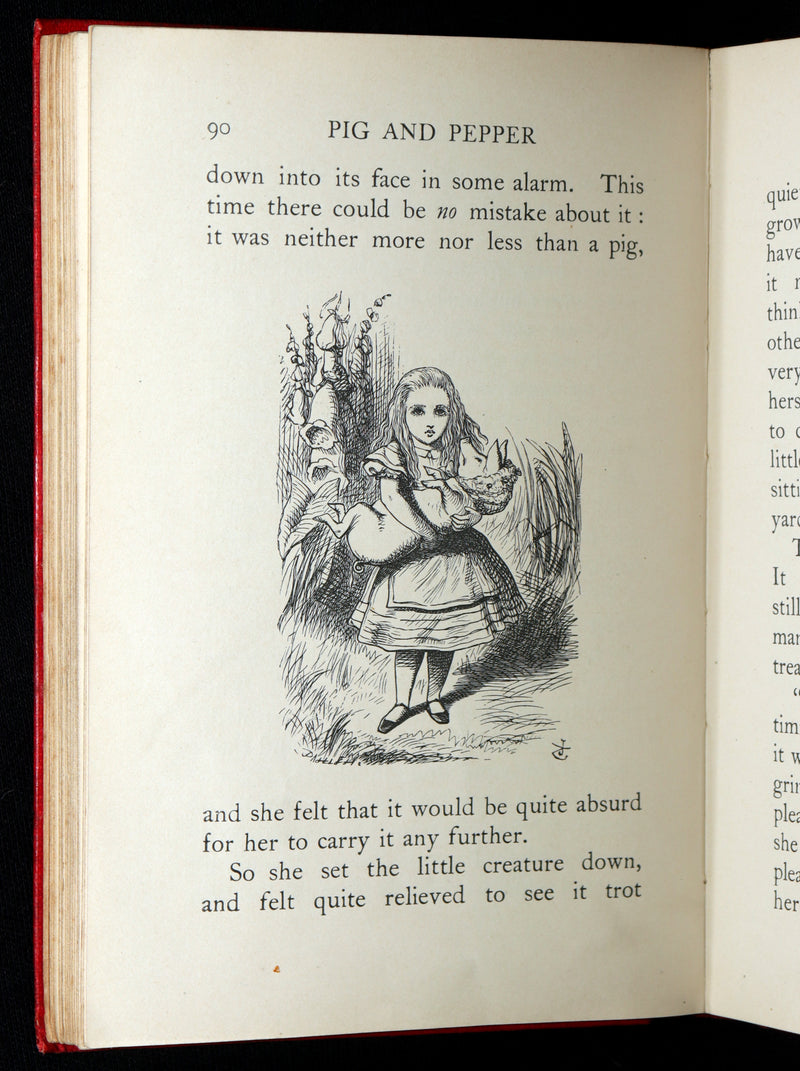 1909 Rare Miniature Edition - Alice's Adventures in Wonderland by Lewis Carroll