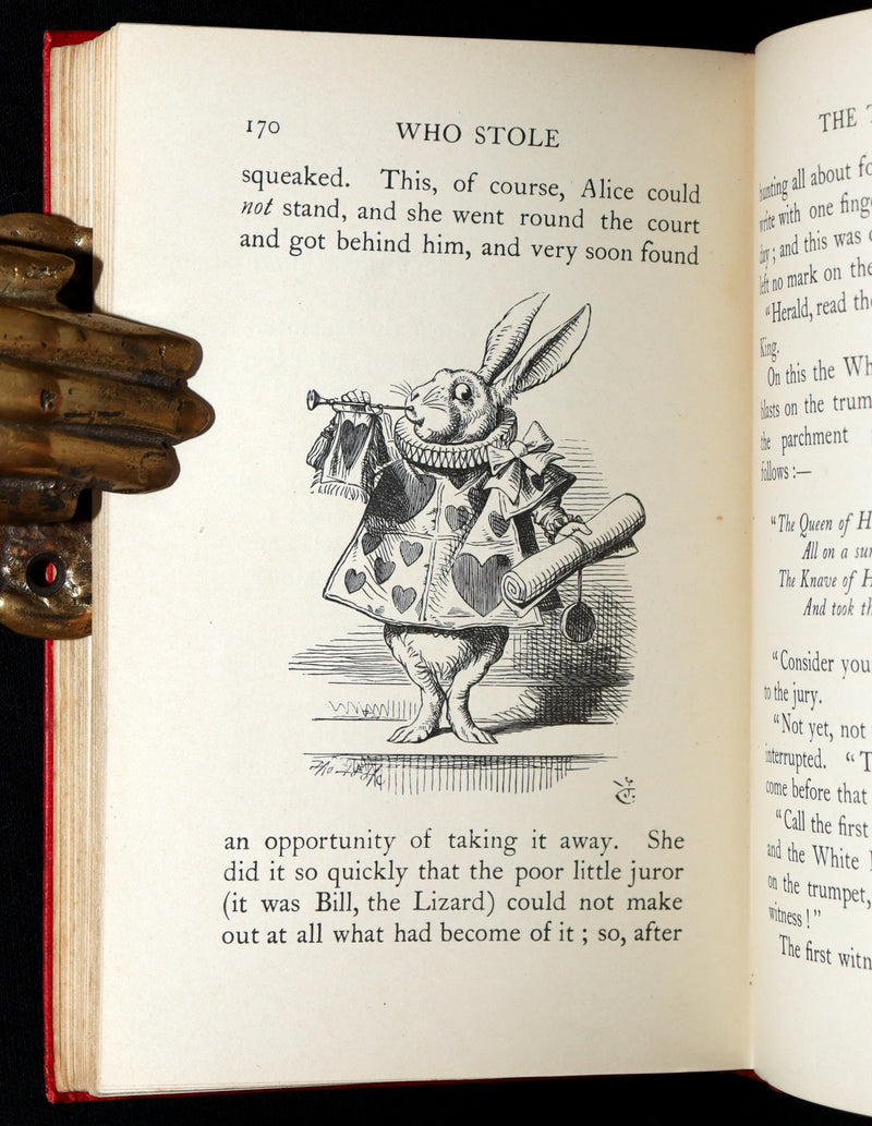 1909 Rare Miniature Edition - Alice's Adventures in Wonderland by Lewis Carroll