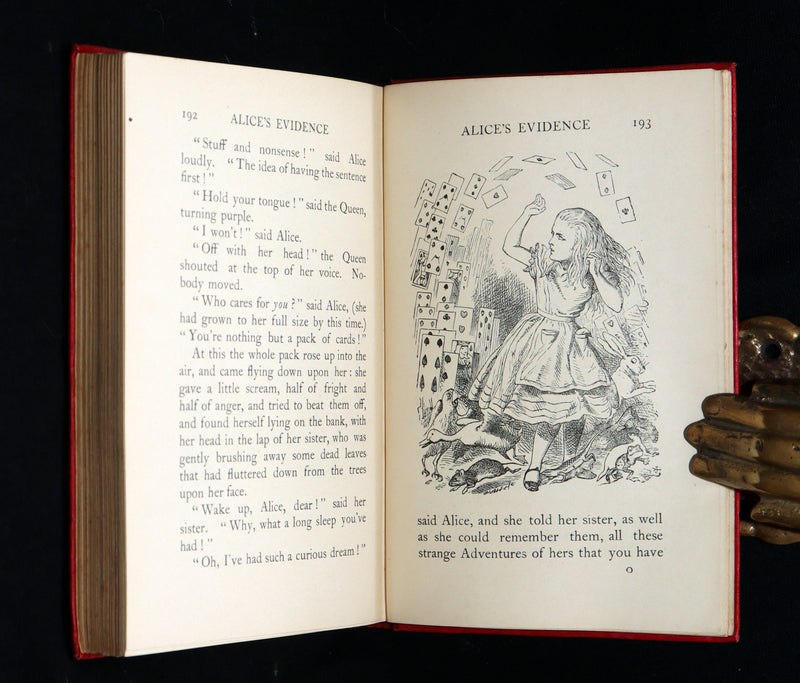 1909 Rare Miniature Edition - Alice's Adventures in Wonderland by Lewis Carroll