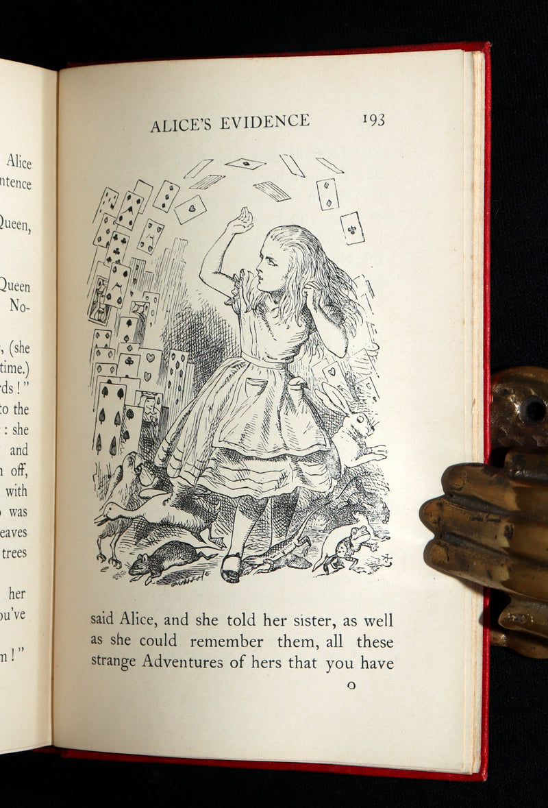 1909 Rare Miniature Edition - Alice's Adventures in Wonderland by Lewis Carroll