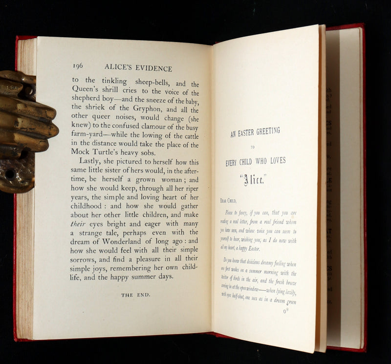 1909 Rare Miniature Edition - Alice's Adventures in Wonderland by Lewis Carroll