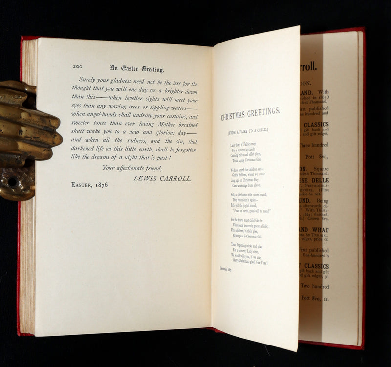 1909 Rare Miniature Edition - Alice's Adventures in Wonderland by Lewis Carroll