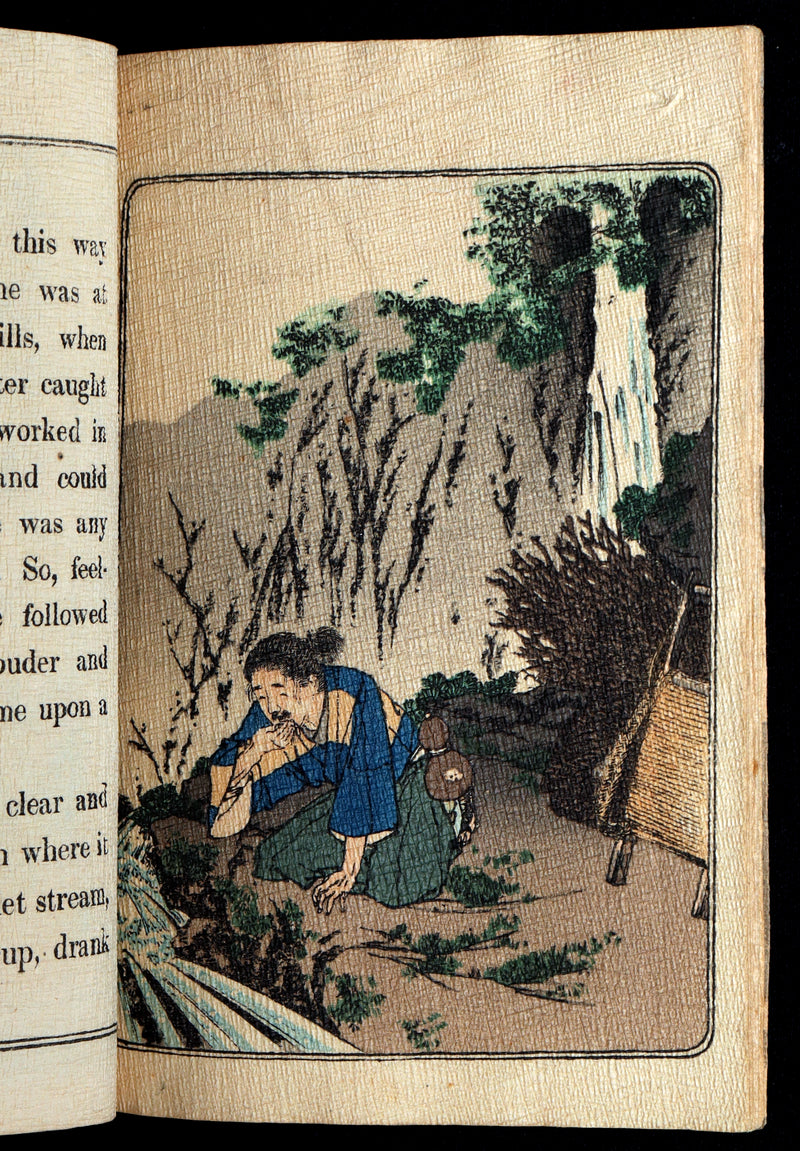 1910 Rare Book - Japanese Fairy Tale Series No. 20, The Enchanted Waterfall