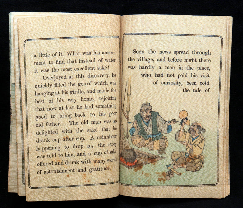 1910 Rare Book - Japanese Fairy Tale Series No. 20, The Enchanted Waterfall