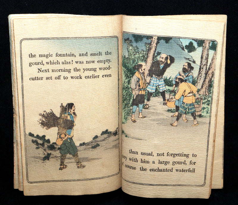 1910 Rare Book - Japanese Fairy Tale Series No. 20, The Enchanted Waterfall