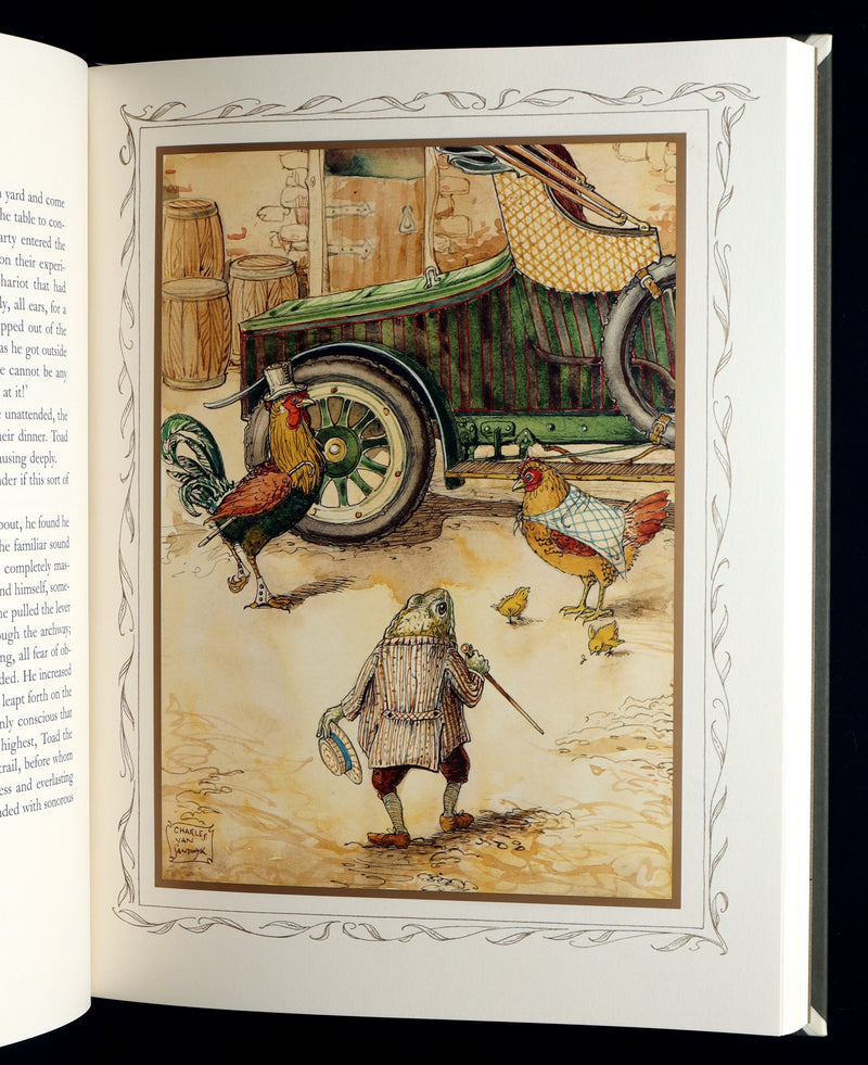 2008 Signed Limited First Edition - Wind in the Willows by Charles van Sandwyk
