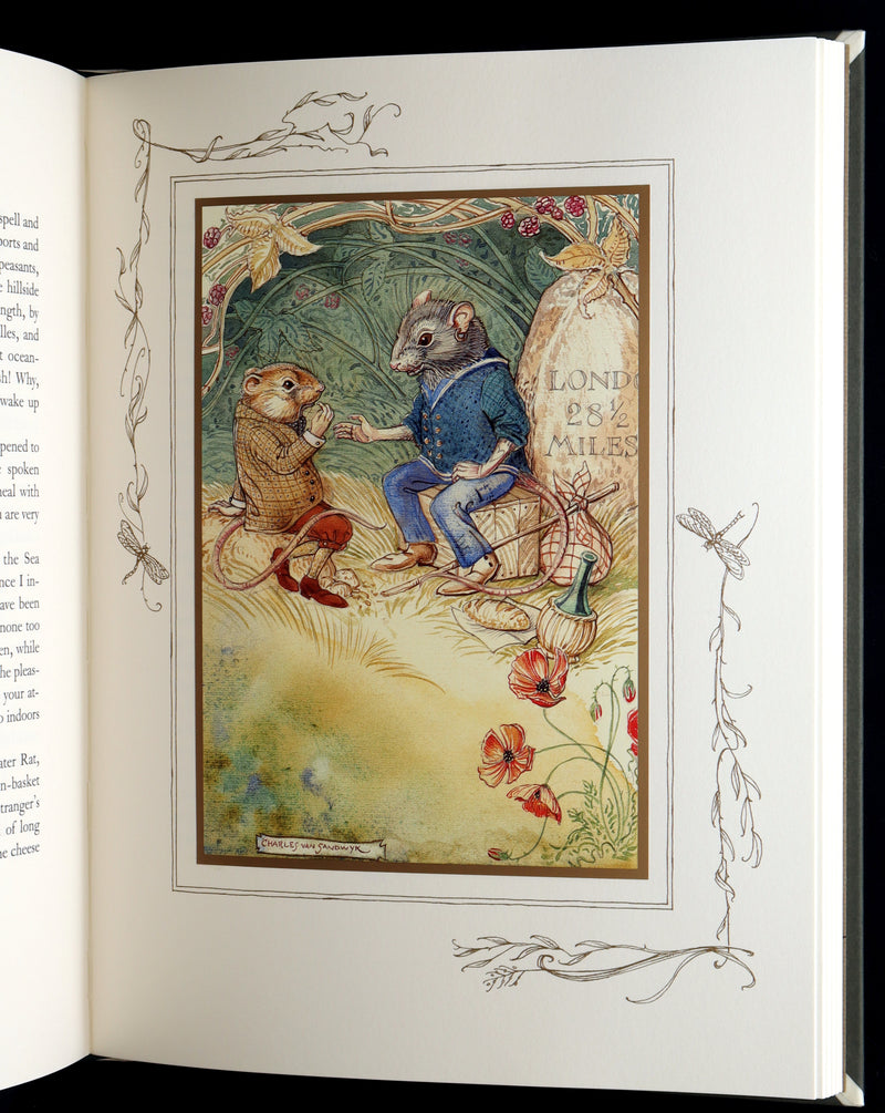 2008 Signed Limited First Edition - Wind in the Willows by Charles van Sandwyk