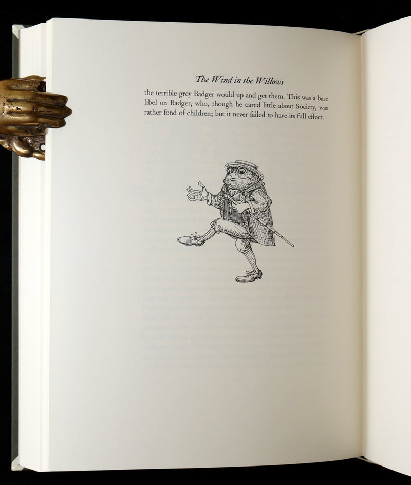 2008 Signed Limited First Edition - Wind in the Willows by Charles van Sandwyk