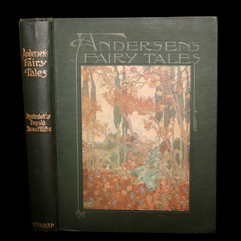 1914 First Edition - Andersen's Fairy Tales illustrated by Dugald Stewart Walker