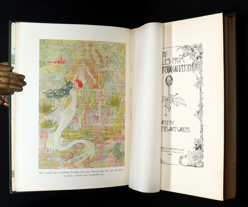 1914 First Edition - Andersen's Fairy Tales illustrated by Dugald Stewart Walker