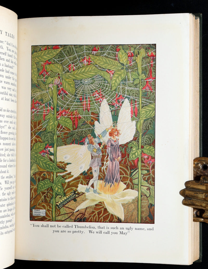 1914 First Edition - Andersen's Fairy Tales illustrated by Dugald Stewart Walker