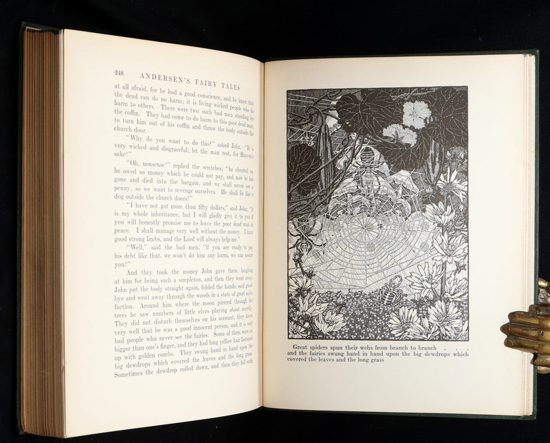 1914 First Edition - Andersen's Fairy Tales illustrated by Dugald Stewart Walker