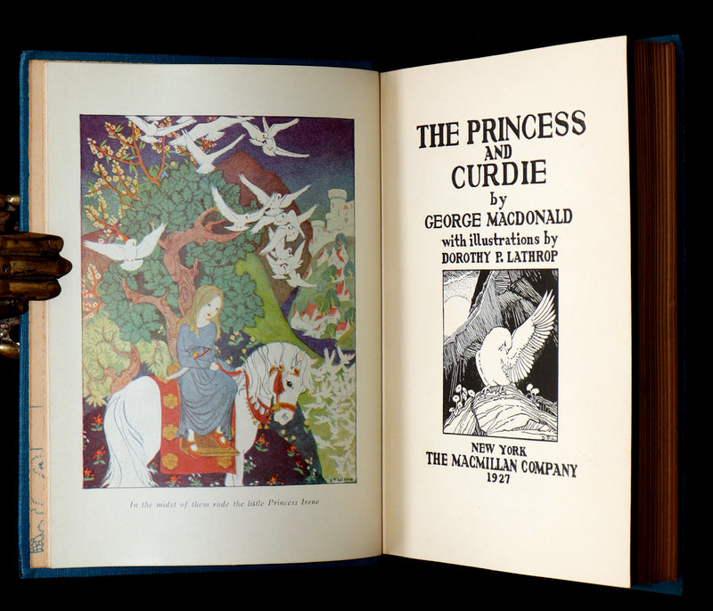 1927 First Dorothy P. Lathrop Edition - The Princess and Curdie by G. Macdonald