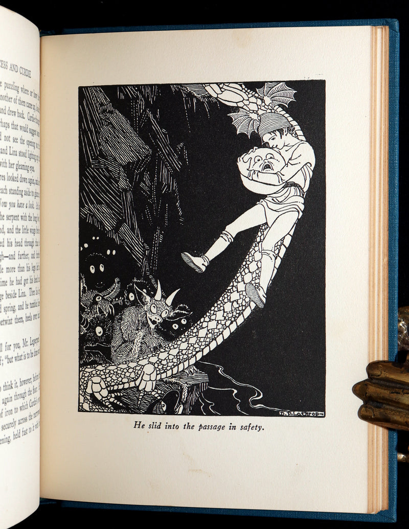 1927 First Dorothy P. Lathrop Edition - The Princess and Curdie by G. Macdonald