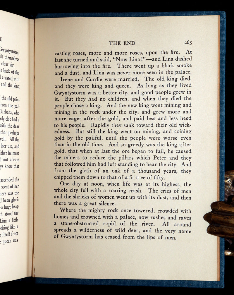 1927 First Dorothy P. Lathrop Edition - The Princess and Curdie by G. Macdonald