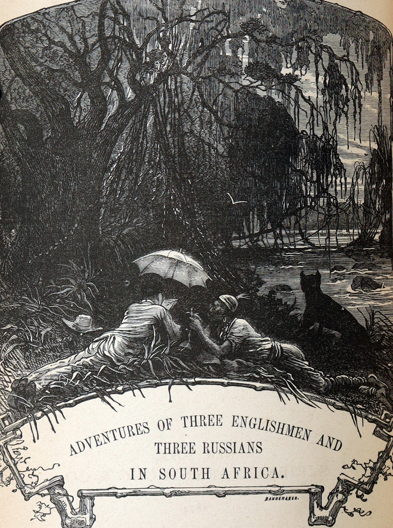 1874 First US Edition - Meridiana or Adventures in South Africa by Jules Verne