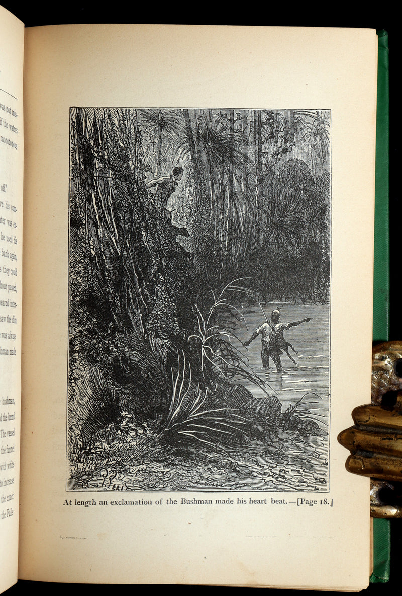 1874 First US Edition - Meridiana or Adventures in South Africa by Jules Verne