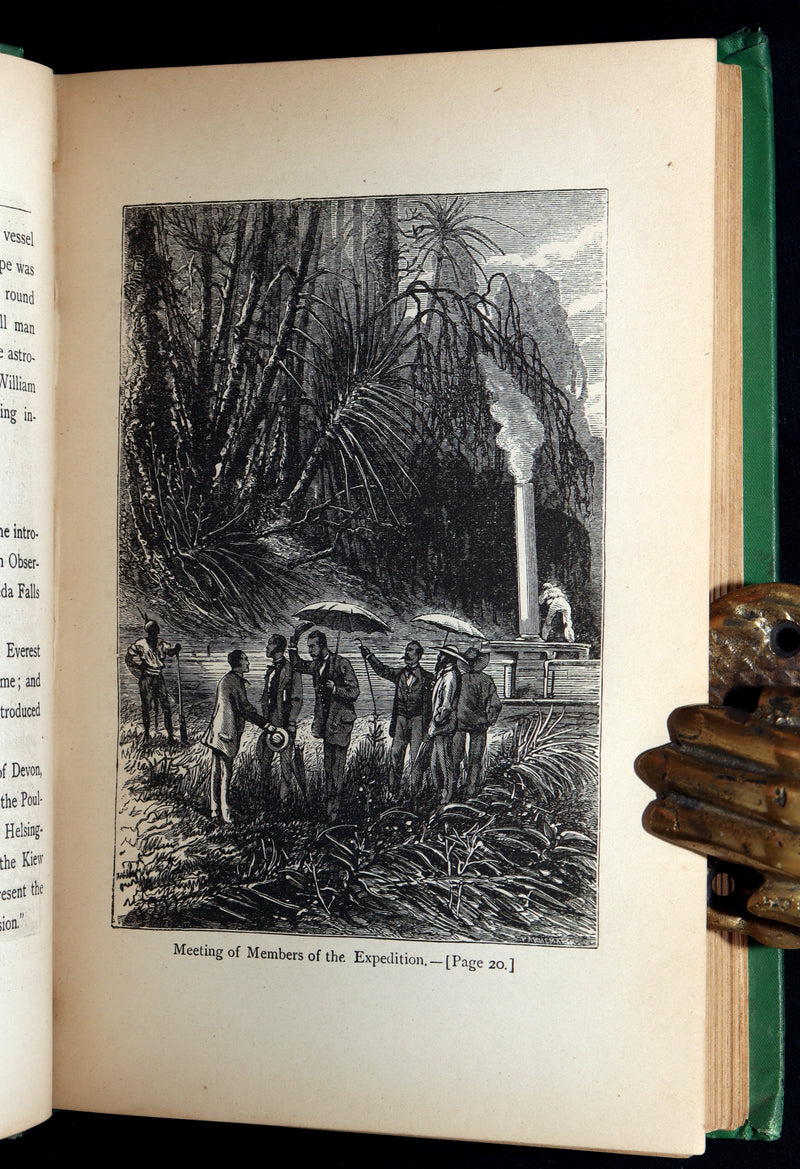 1874 First US Edition - Meridiana or Adventures in South Africa by Jules Verne