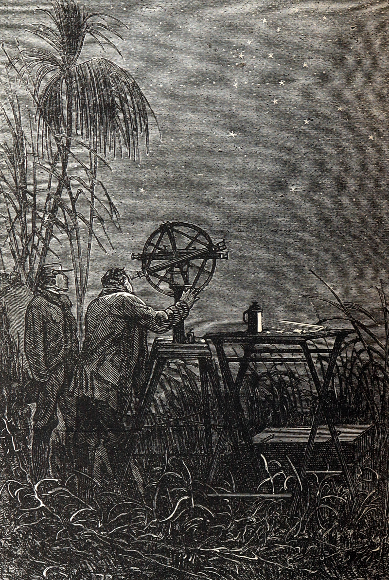 1874 First US Edition - Meridiana or Adventures in South Africa by Jules Verne