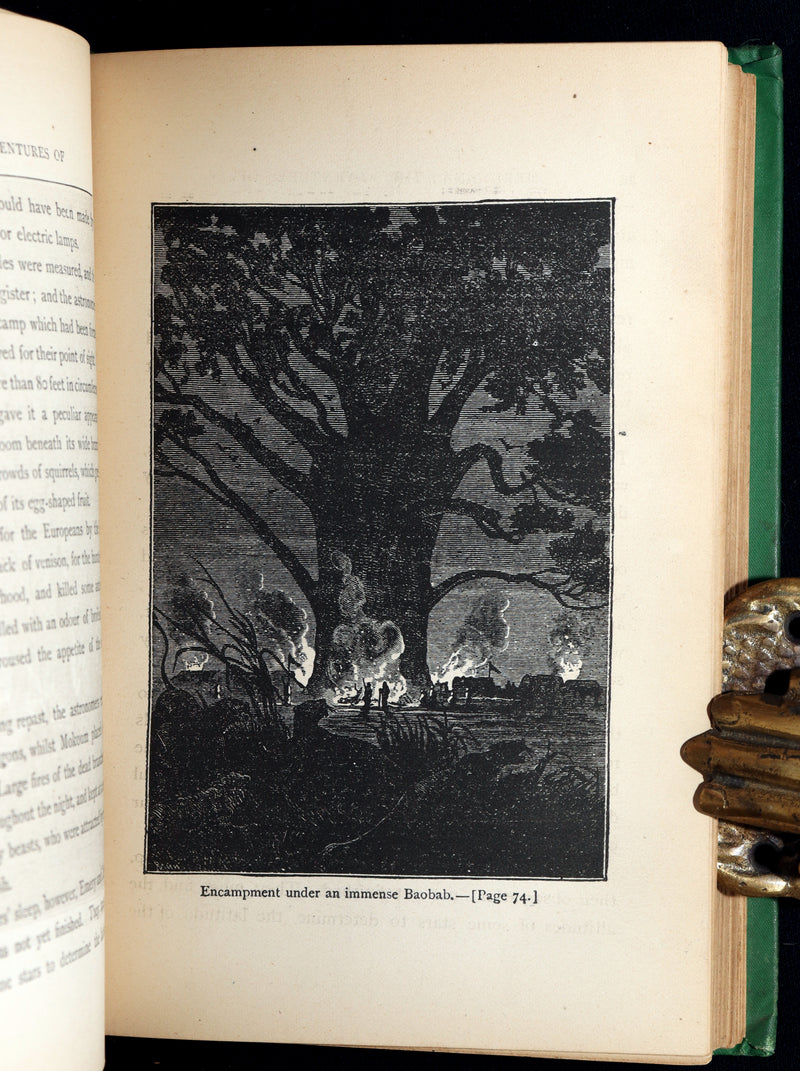 1874 First US Edition - Meridiana or Adventures in South Africa by Jules Verne