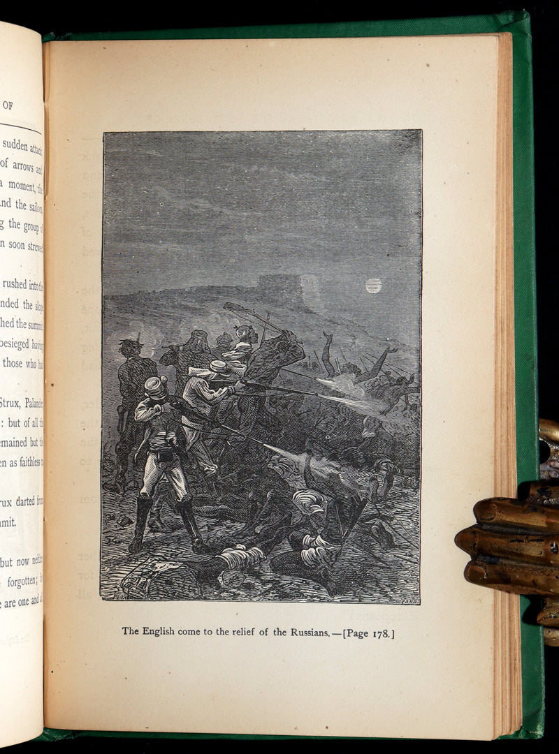 1874 First US Edition - Meridiana or Adventures in South Africa by Jules Verne