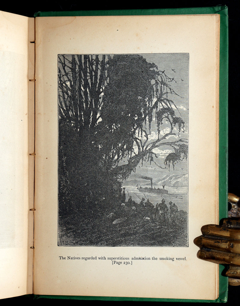 1874 First US Edition - Meridiana or Adventures in South Africa by Jules Verne