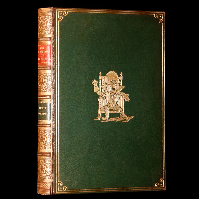 1931 Rare Book in a Riviere Binding - The Hunting of the Snark by Lewis Carroll