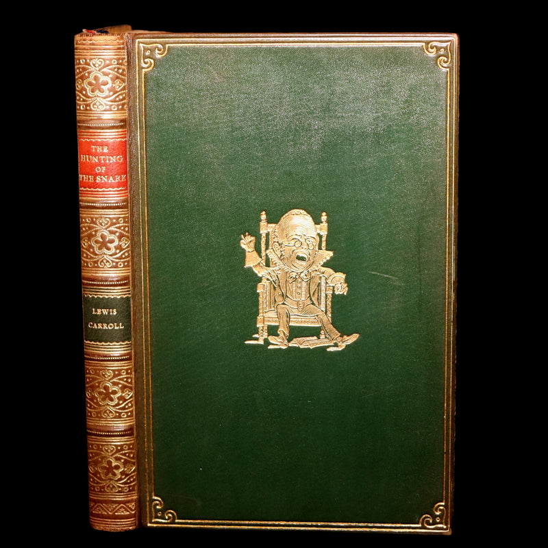 1931 Rare Book in a Riviere Binding - The Hunting of the Snark by Lewis Carroll