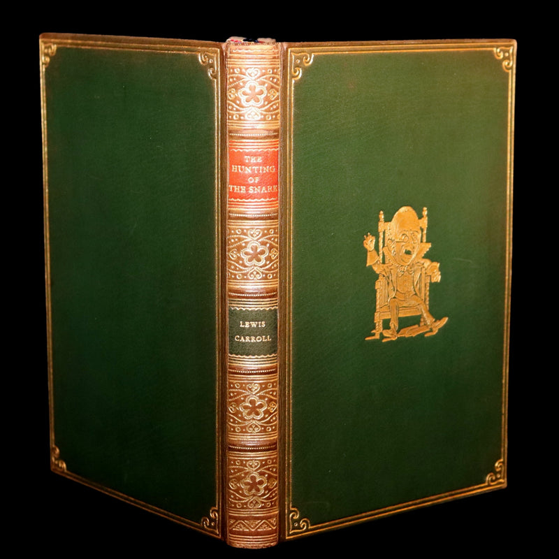 1931 Rare Book in a Riviere Binding - The Hunting of the Snark by Lewis Carroll