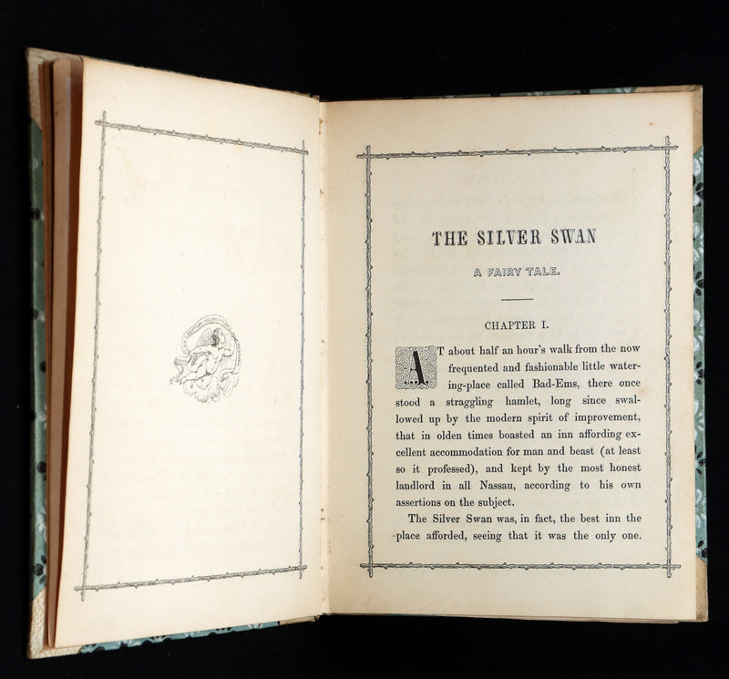 1847 Rare First Edition - The Silver Swan, A Fairy Tale by Clara de Chatelain